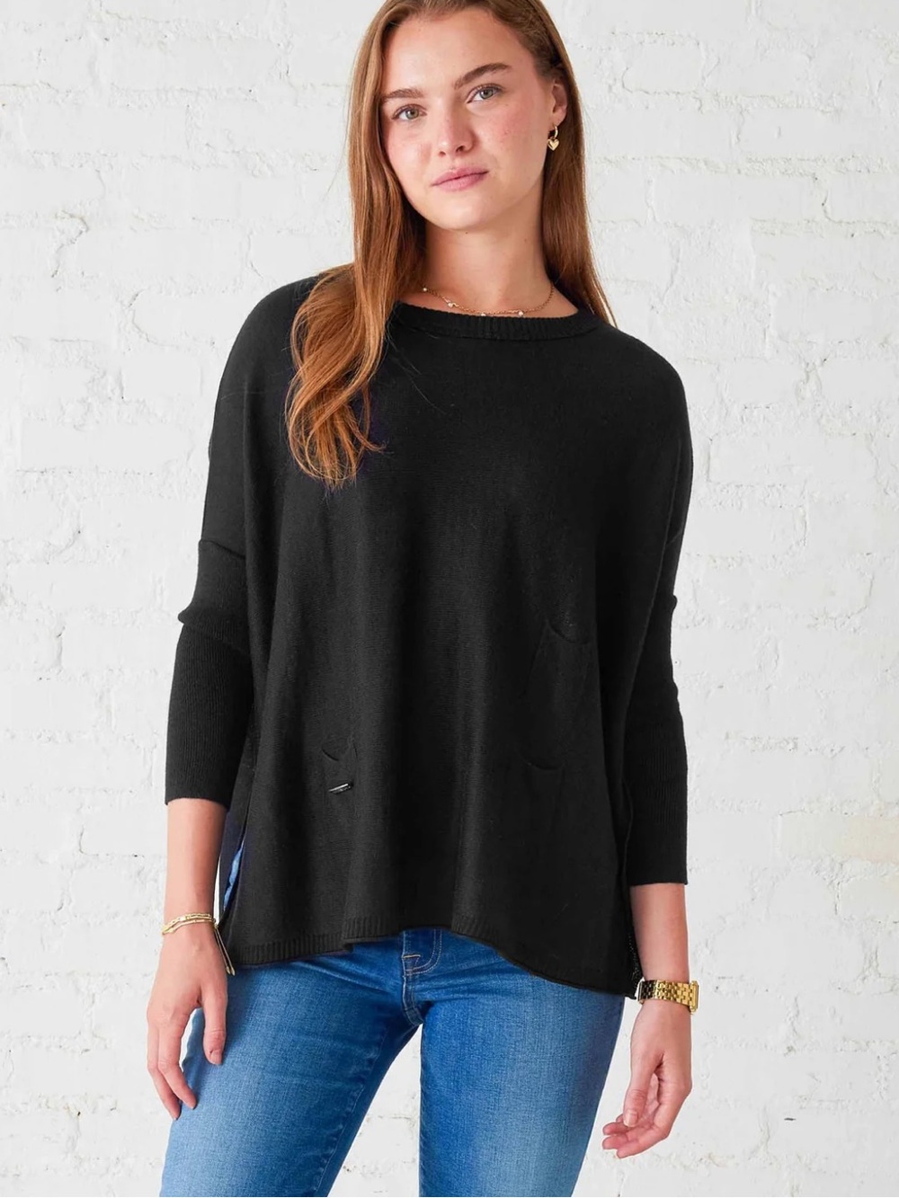 MERSEA The Catalina Sweater in Black Size P/ 4-6